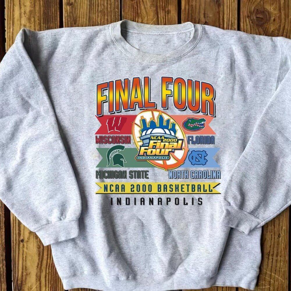 Final Four Basketball 90s 2000s Indianapolis Michigan Sweatshirt